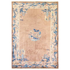 Peking Chinese Carpet, Art Deco Design, c-1920