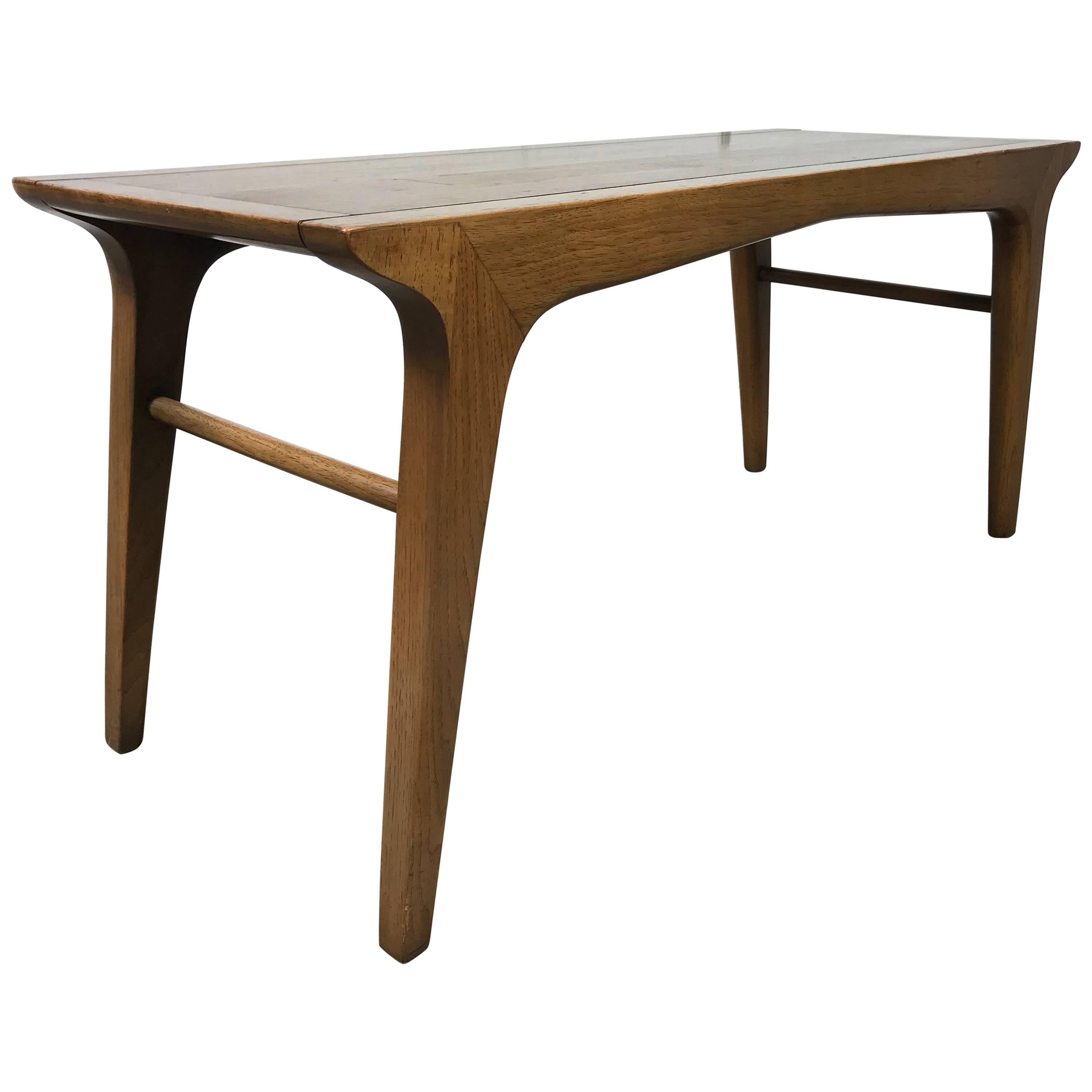 Elusive Modernist Bench or Table by John Van Koert for Drexel