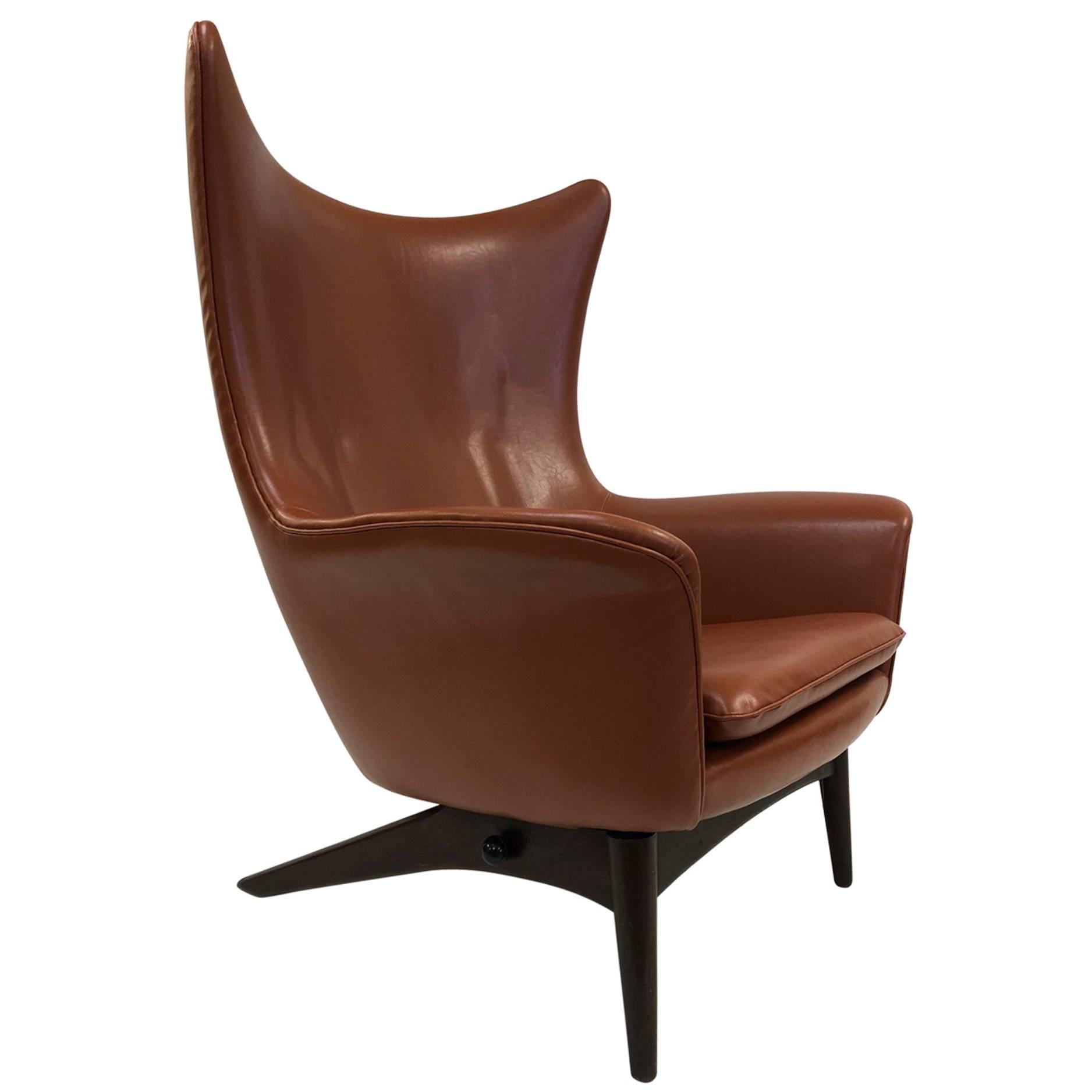 Reclining Lounge Chair by H.W. Klein