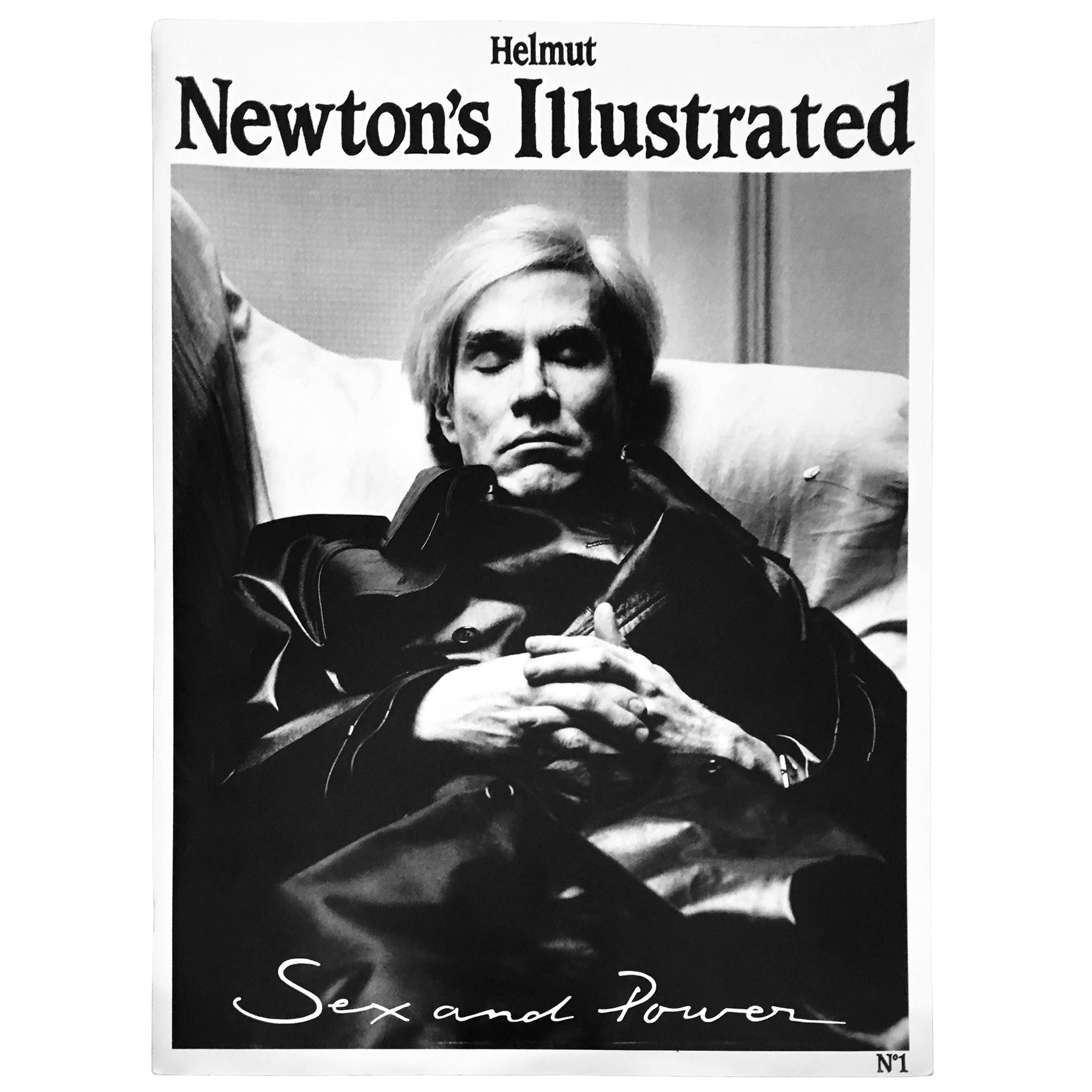 Helmut Newton's Illustrated No. 1, Sex and Power featuring Andy Warhol, 1987