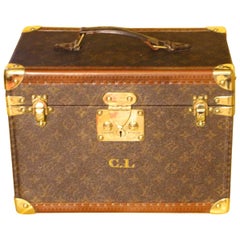 Vintage 1980s Louis Vuitton Train Case