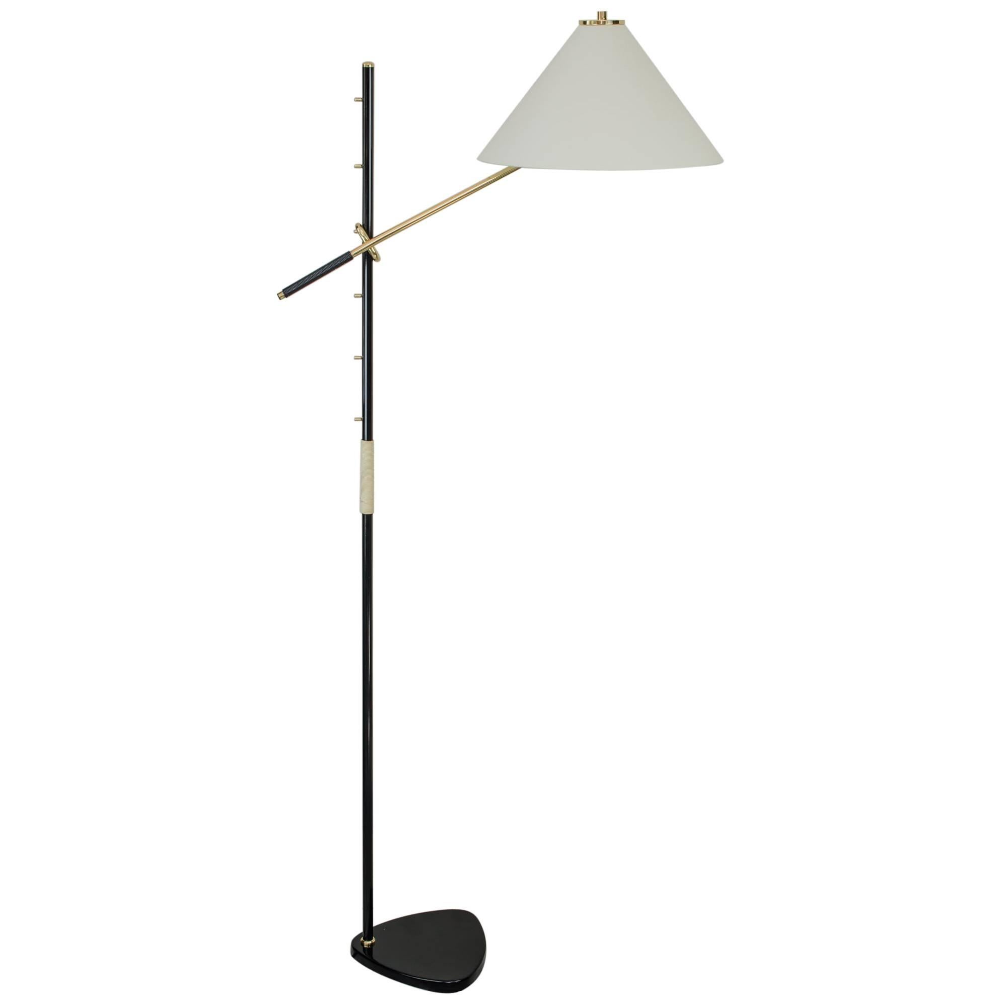 Floor Lamp "Pelikan" by J.T Kalmar