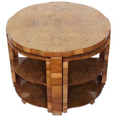 Vintage Art Deco Nest of Tables