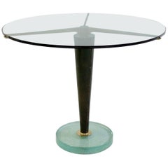 Rare table d'appoint, conçue pour les salles d'exposition d'Arredoluce, vers 1950-1959