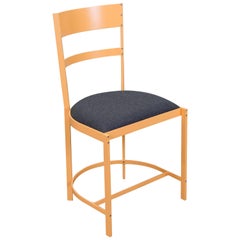Connect Upholstered Highback Dining Chair in Painted Aluminium Outdoor