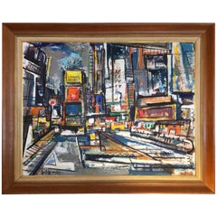 Fabulous Modern Painting of NYC's Time Square