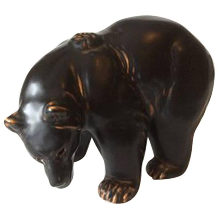 Royal Copenhagen Brown Bear #21519