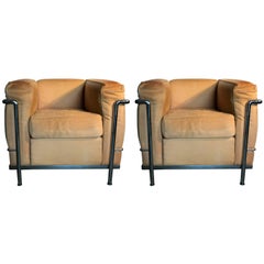 Le Corbusier LC2 Lounge Chairs