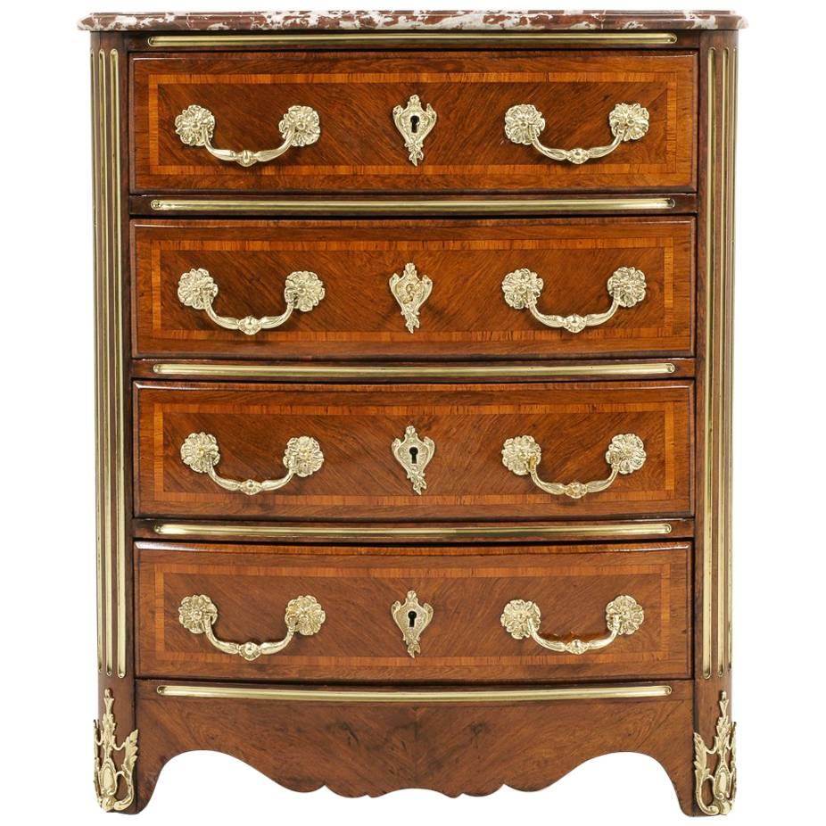 French Marble-Top Commode