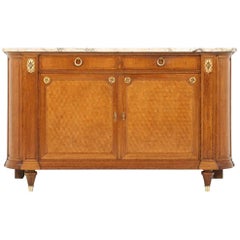 Buffet francese in Oak firmato 'Haentges Freres, Paris', 1910-1920 circa.