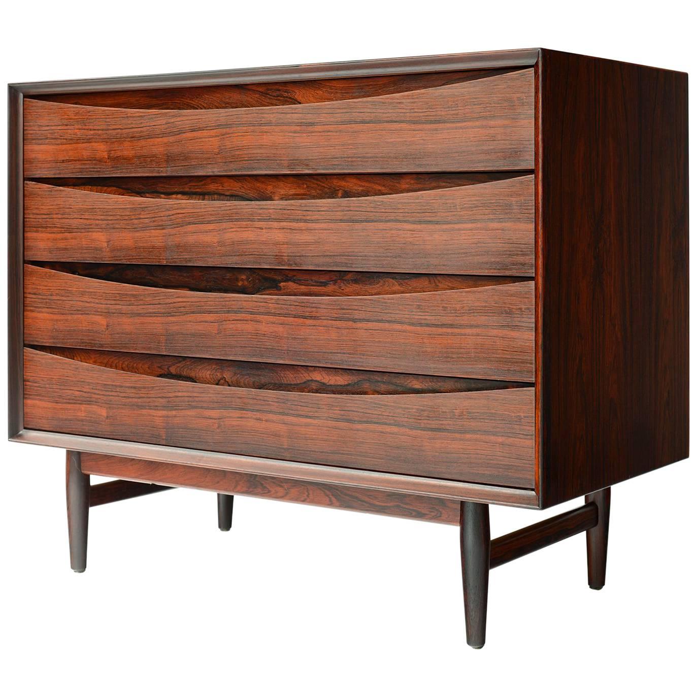 Rosewood Danish Modern Dresser by Arne Vodder