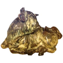 Royal Copenhagen Stoneware Bull Knud Kyhn #2955