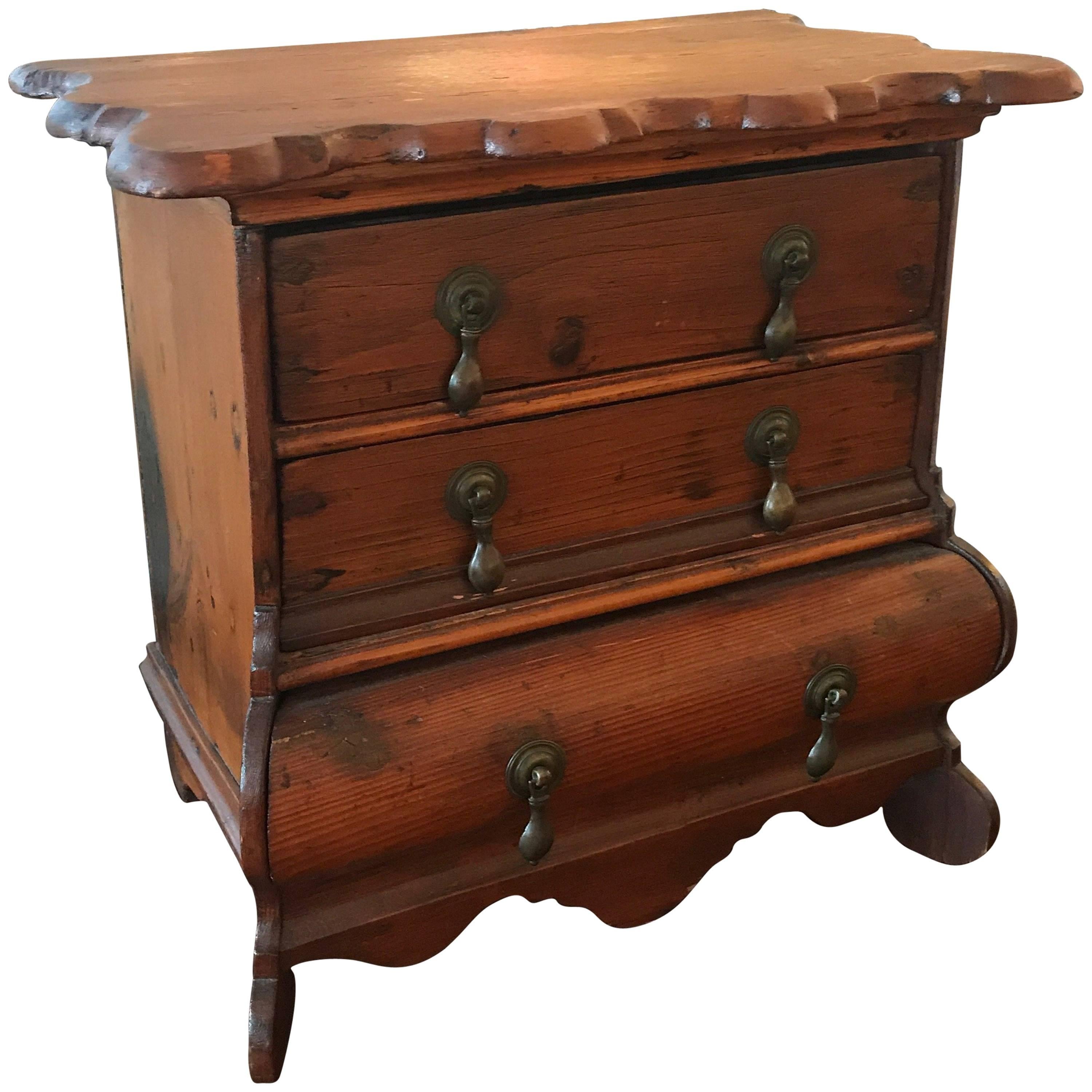 Early 19th Century Dutch Miniature Chest of Drawers