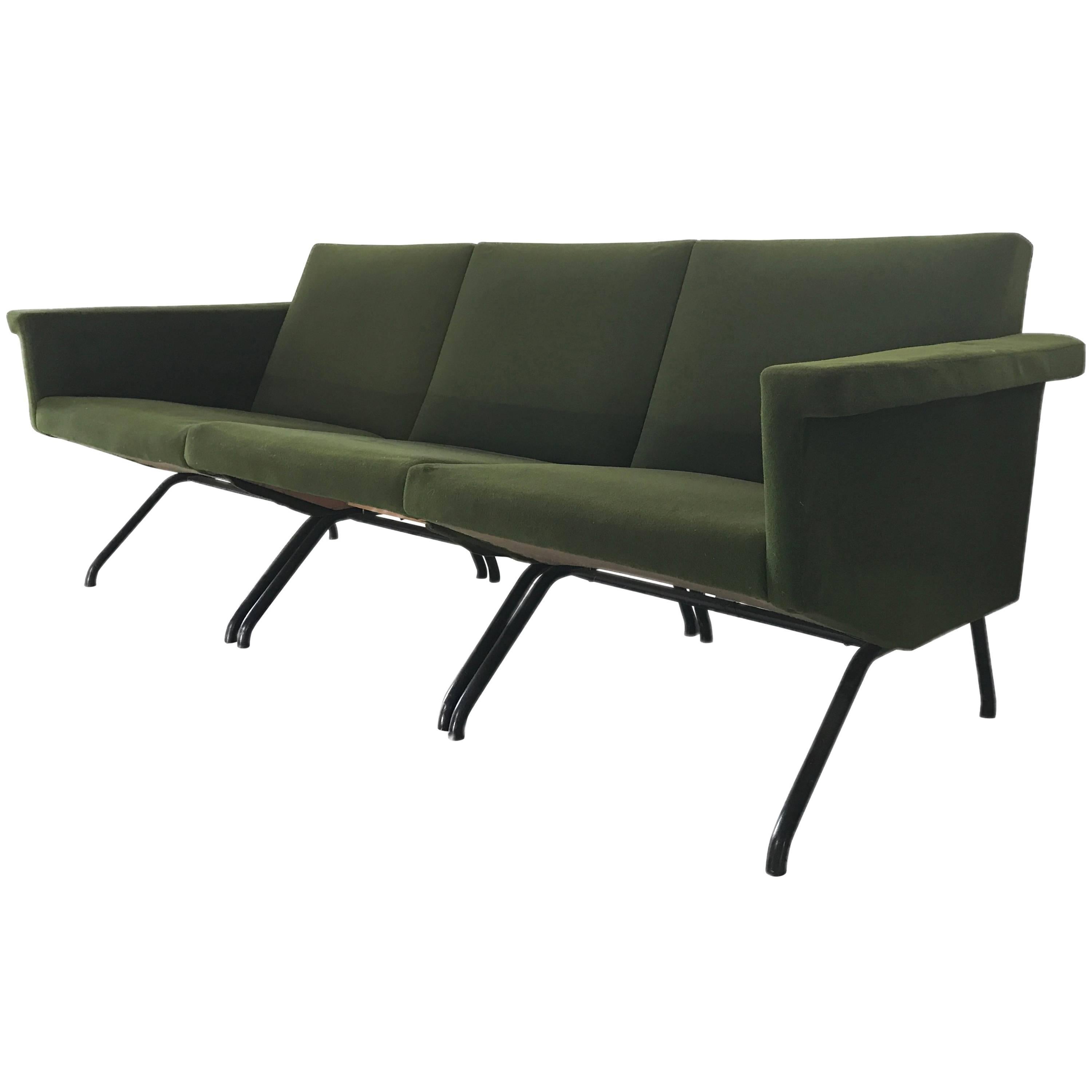 Pierre Guariche Mid-Century Modern Segmented Sofa For Sale