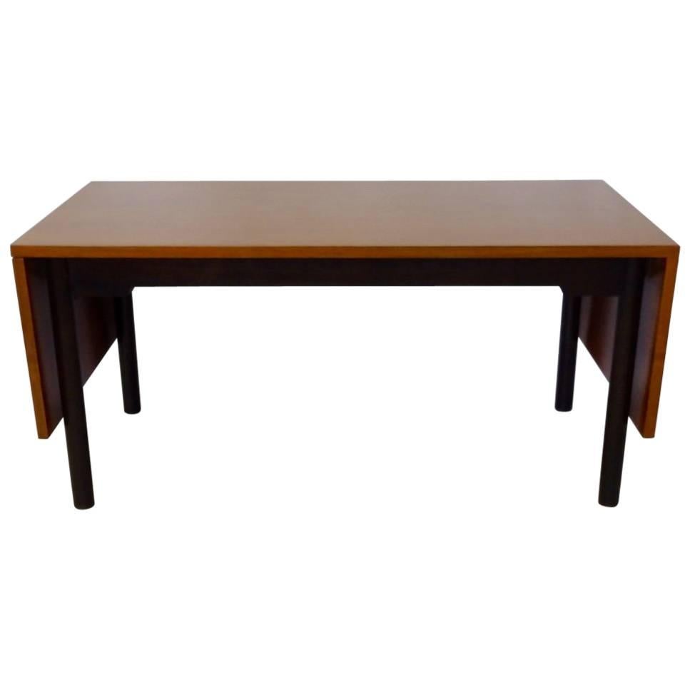 Edward Wormley for Dunbar Drop Leaf Dining Table Desk or Conference Table