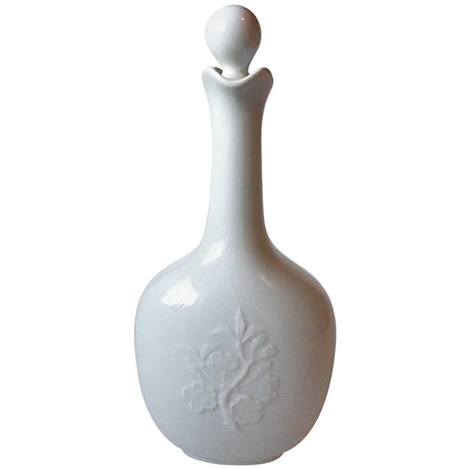 Royal Copenhagen Blanc de Chine Flask with top no. 4494