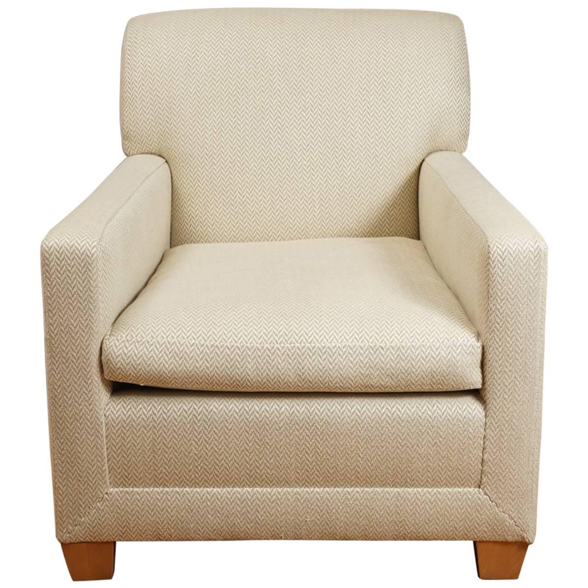Square Armchair For Sale