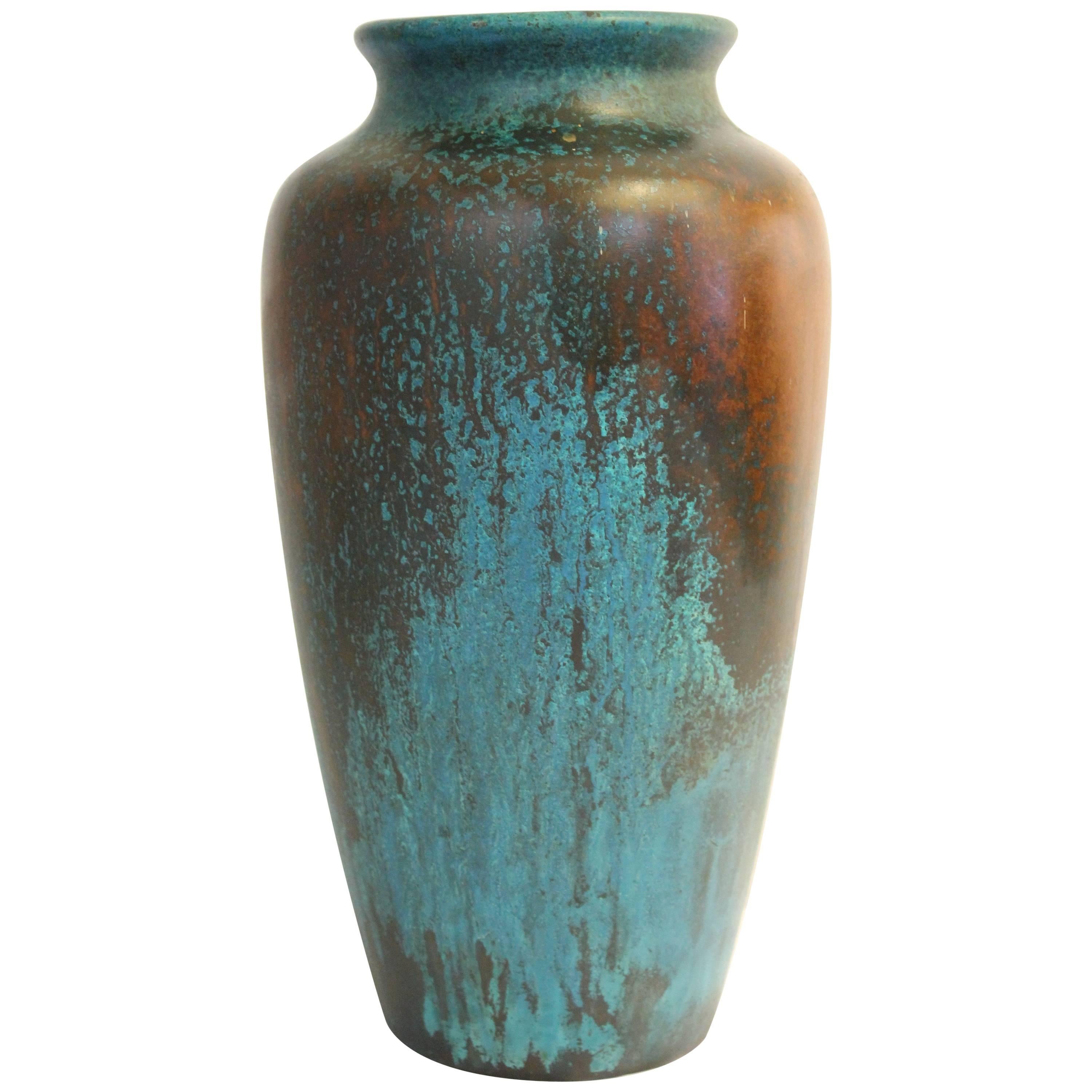 Clewell Copper-Clad Vase