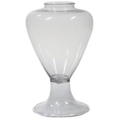 Large 19th Century Blown Glass Apothecary Jar Vase