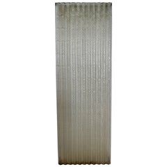 Corrugated Chicken Wire Glass Panels