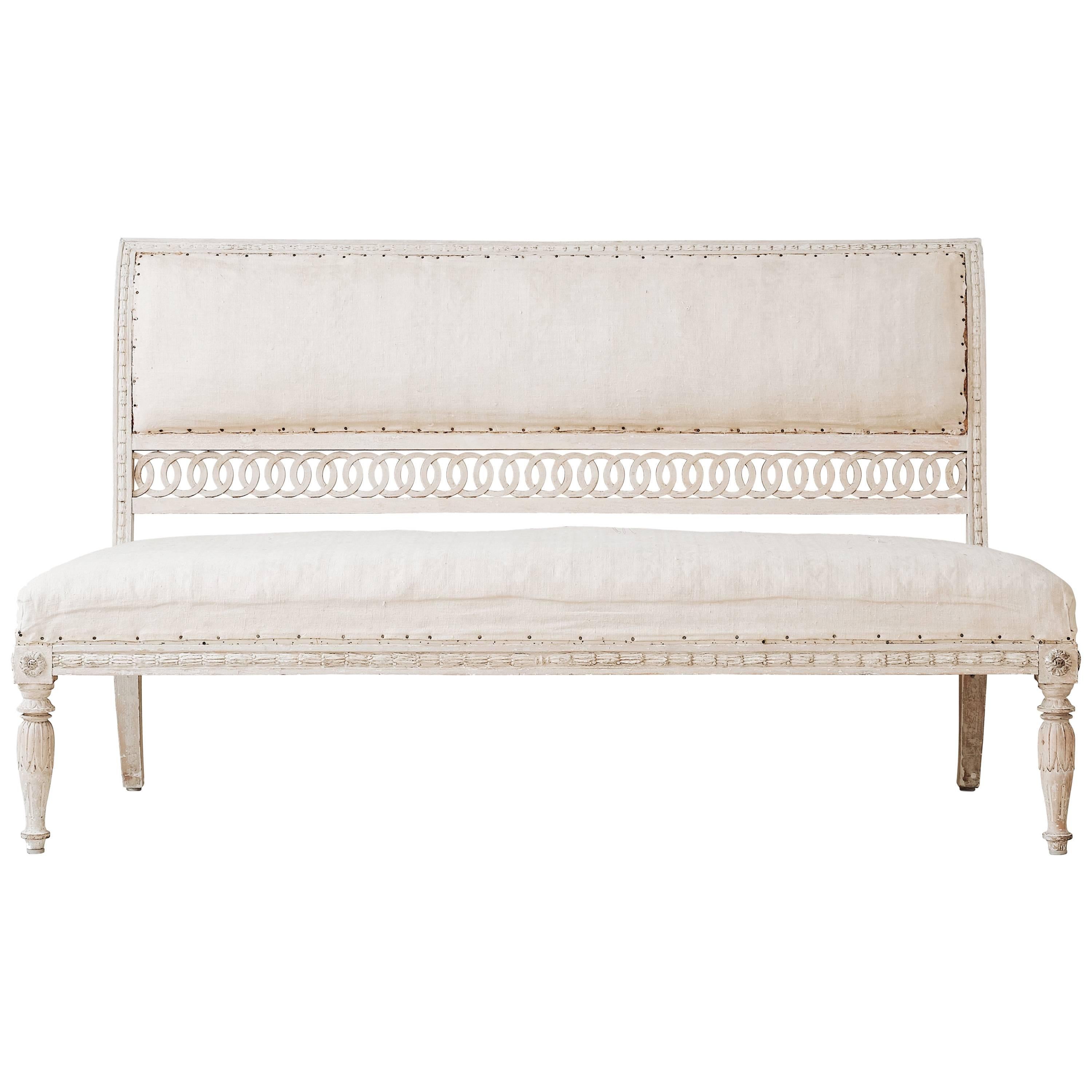 19th Century Swedish Empire Sofa