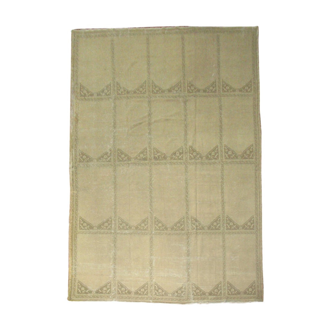 Zabihi Collection Oversize Antique Turkish Oushak Rug