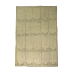 Zabihi Collection Oversize Antique Turkish Oushak Rug