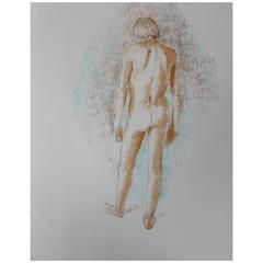 Faralla Nude Drawing, 1980 6