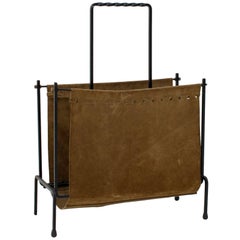 Nubuck Magazine Rack