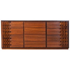 Luciano Frigerio Chest of Drawers in Walnut