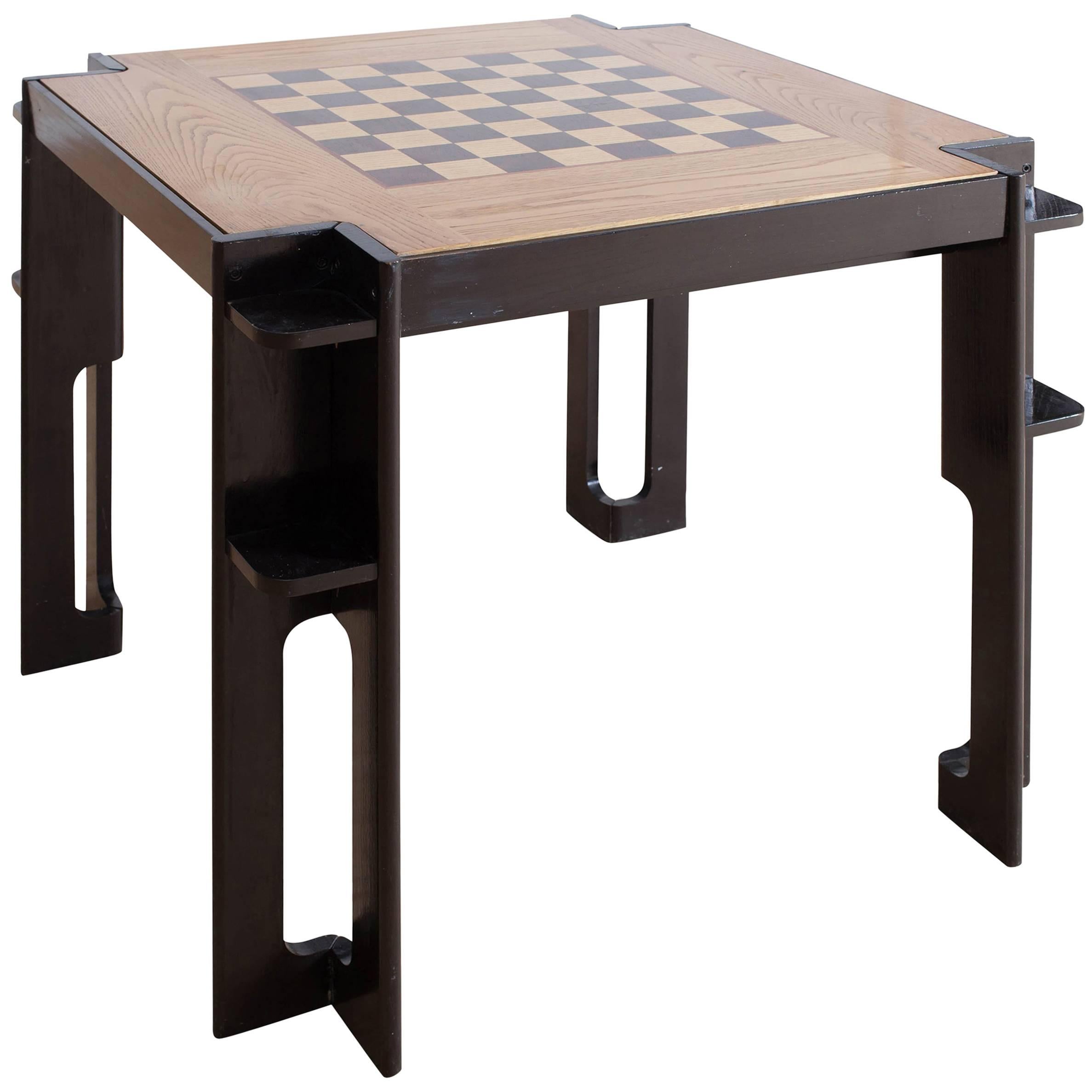 Italian Modernism Square Gaming Table, 1930s