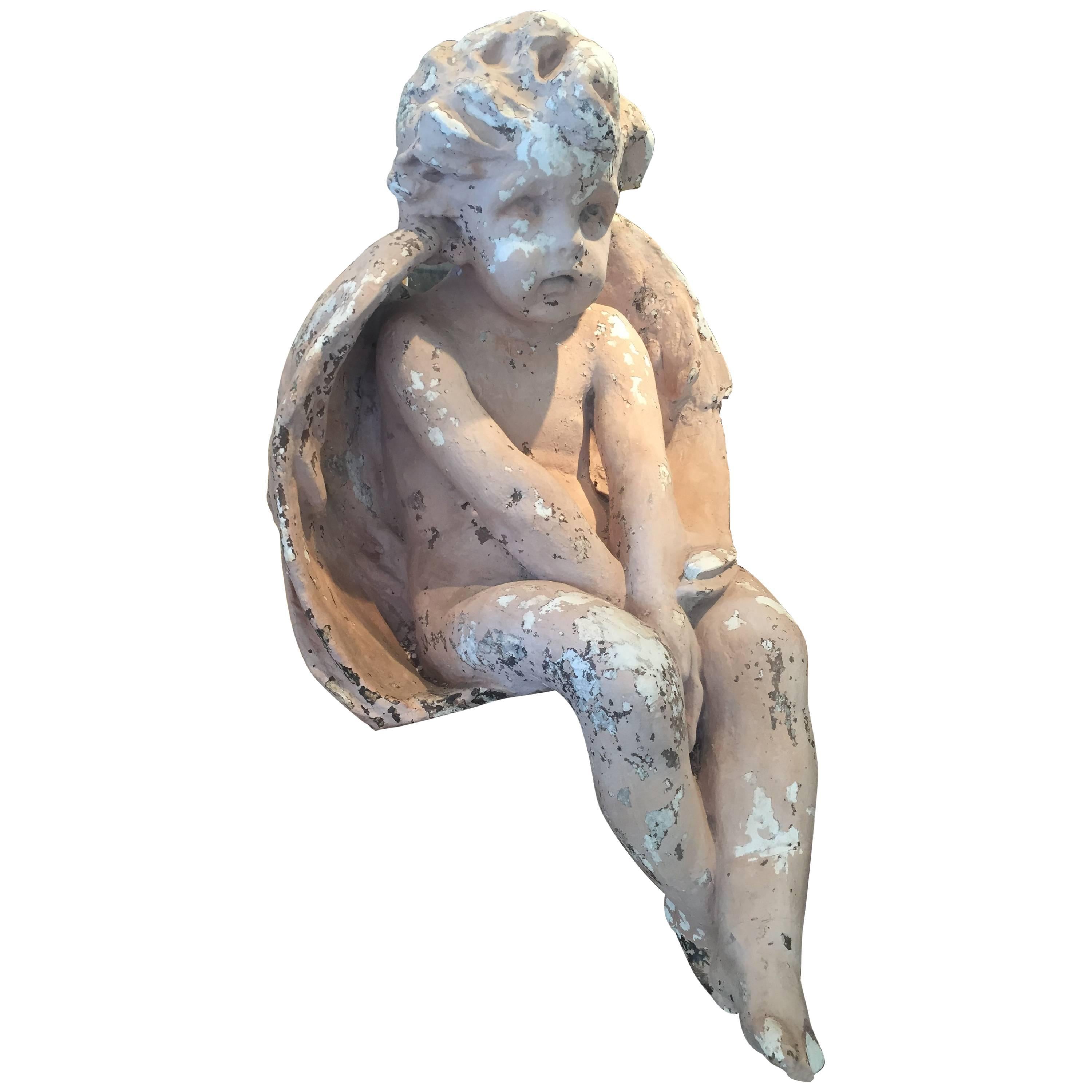 Garden or Architectural Angel, circa 1900 For Sale