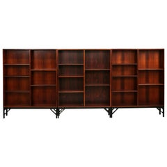 2 x Børge Mogensen Rosewood Bookcases, Denmark, 1960s