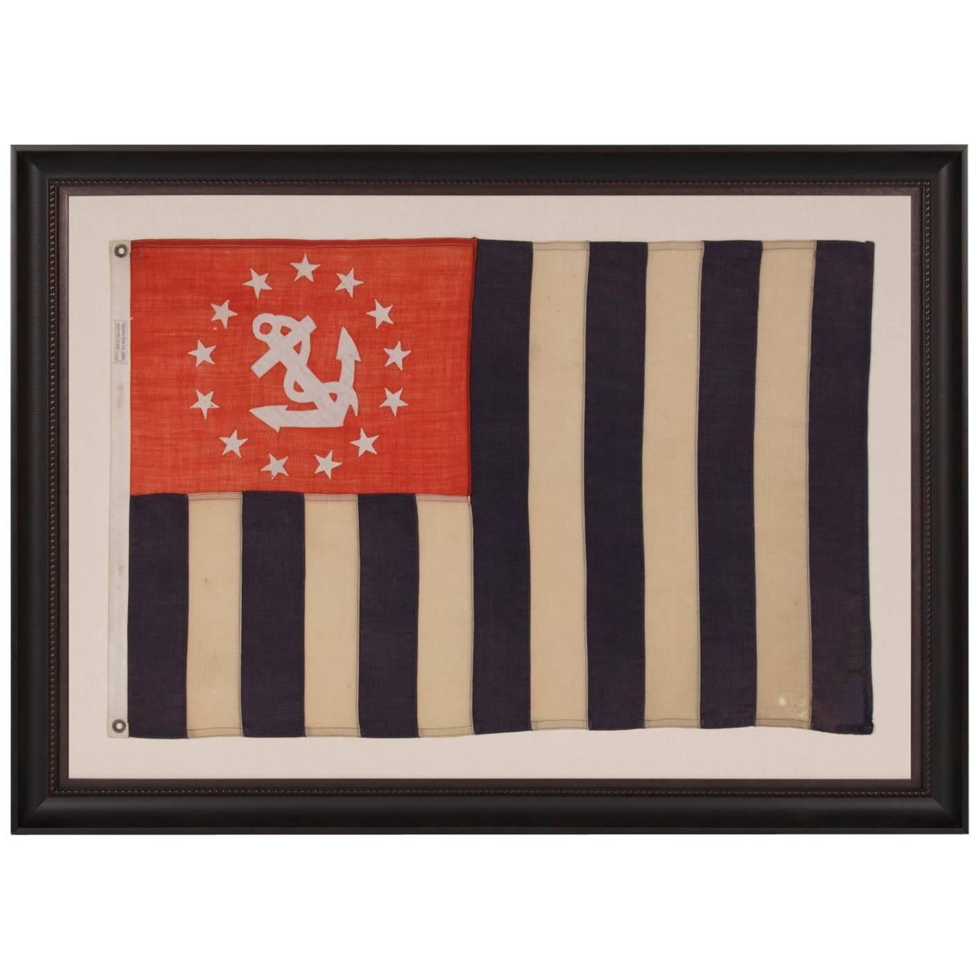 Power Squadrons Ensign, Made by Annin in New York City