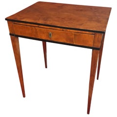 Antique Biedermeier Sewing Table, Germany, 1830