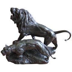 Important Bronze Sculpture by Léon Bureau ( 1866-1906 )