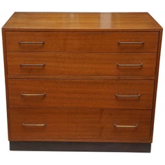 Walnut Chest of Drawers by Dunbar