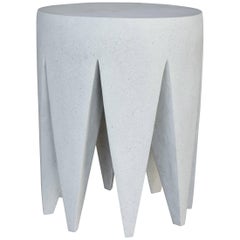 Lightweight Outdoor King Me Stool 'White' by Zachary A.
