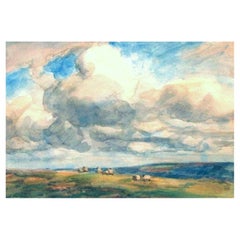 20th Century Landscape Watercolour by John Atkinson, British (1863-19240)