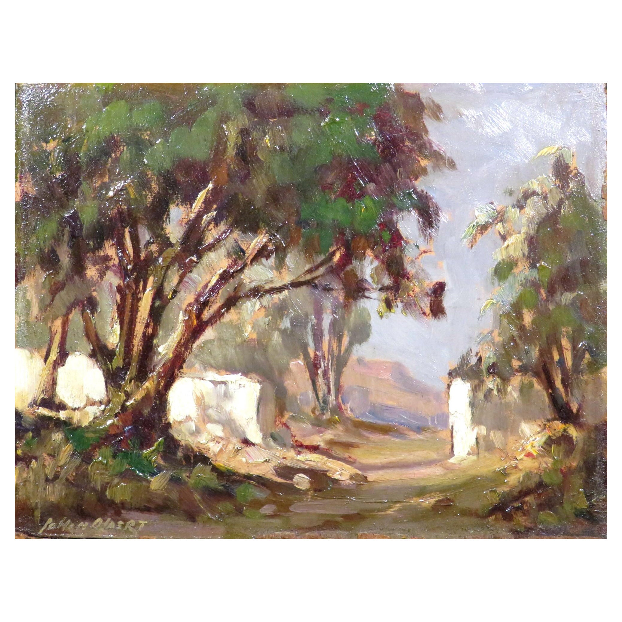 20th Century South African Landscape by Johan Oldert (1912-1984) South African
