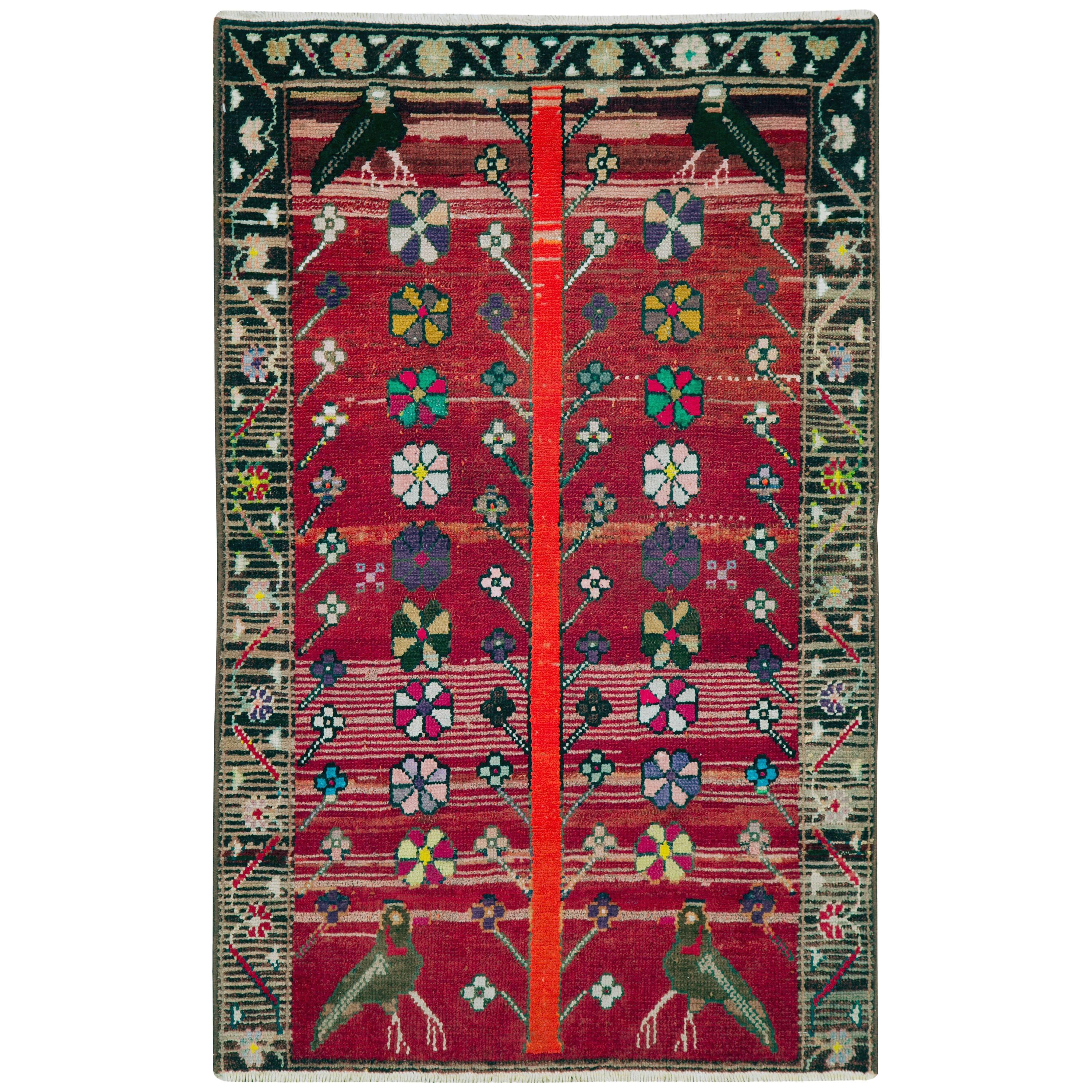 Vintage Persian Mahal Rug For Sale