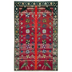 Vintage Persian Mahal Rug