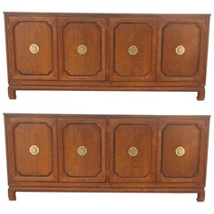 Vintage Pair of Credenzas/Buffets by Davis Cabinet Company