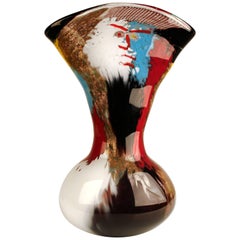 1950s Dino Martens Geltrude Vase for Aureliano Toso