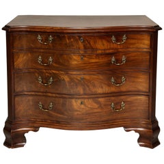 George III Serpentine Chest of Drawers