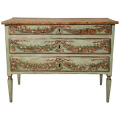 Decorated Venetian Neoclassical Commode