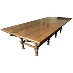 Large Renaissance Revival Style Dining Table