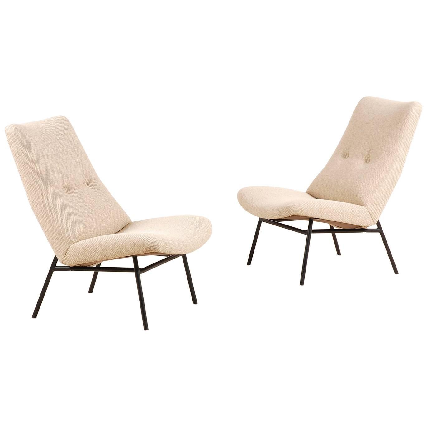 Pair of SK660 Armchairs by Pierre Guariche, 1953