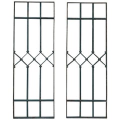 Pair of Used Wrought Iron Panels