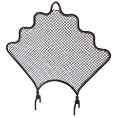 19th Century English Fireplace Screen or Fire Screen